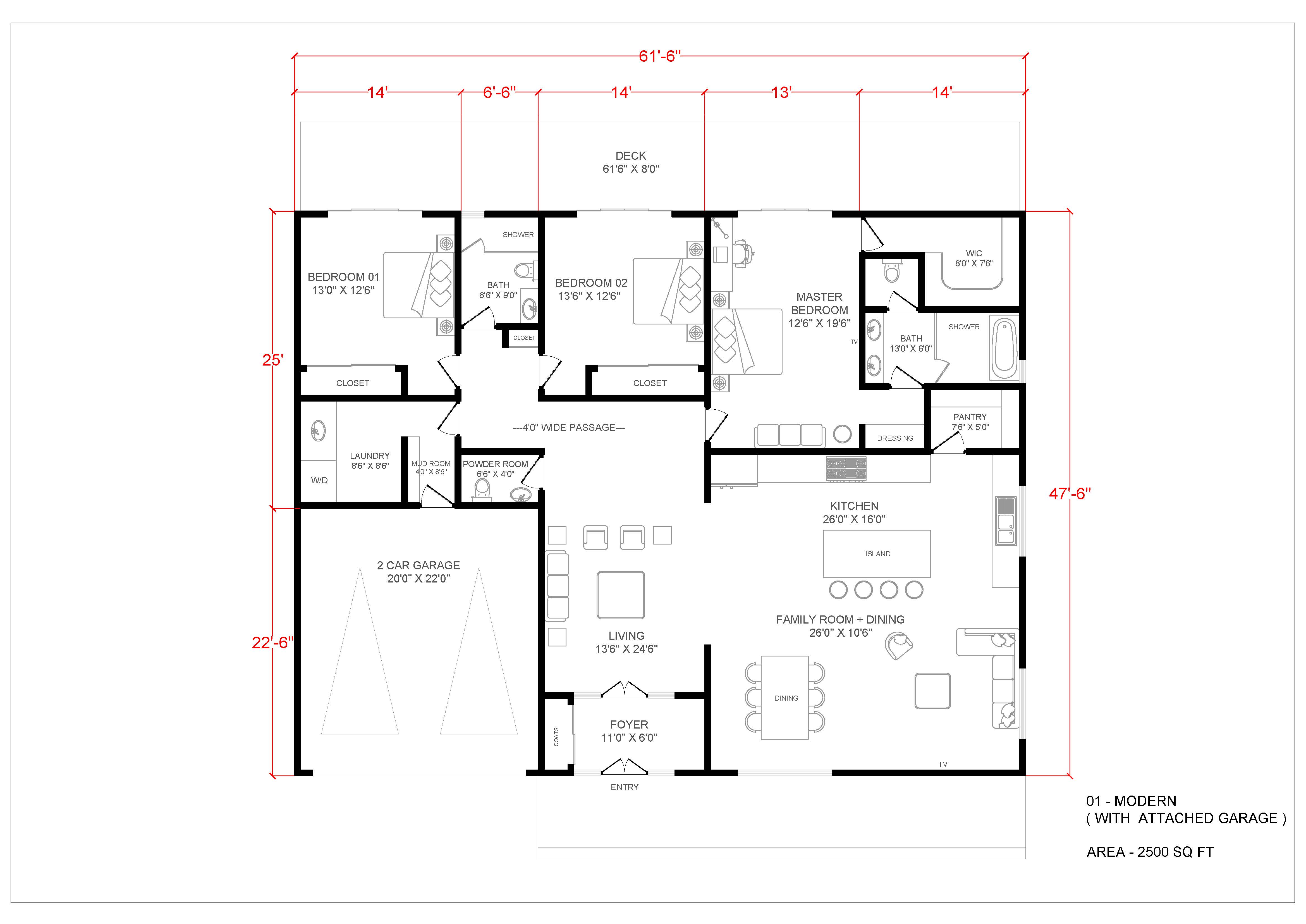 Lavender - Floor plan